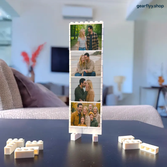 Personalized Brick Style Photo Blocks