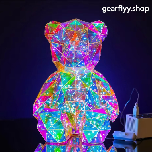 Romantic Teddy Bear Night Light